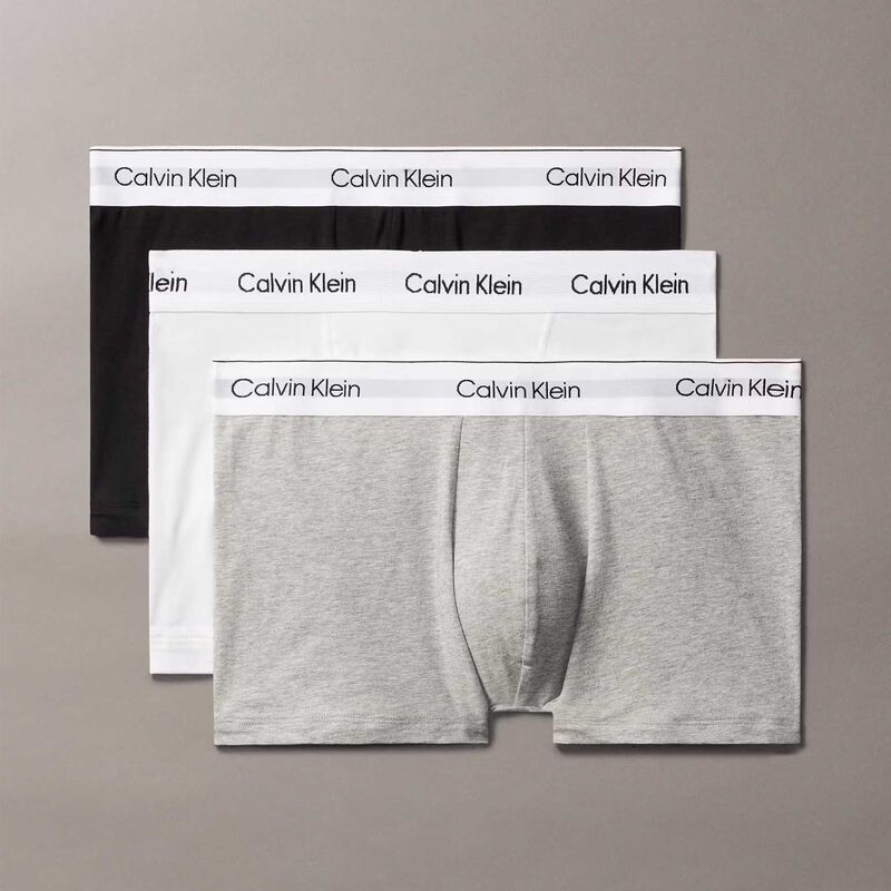 Calvin Klein Icon Cotton Stretch Relaxed Trunks - 3 Pack image number 1